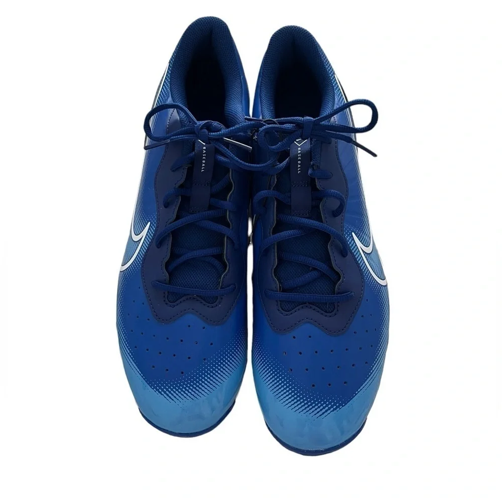 NEW Nike Alpha Huarache Keystone 4 Blue/White Baseball Cleats